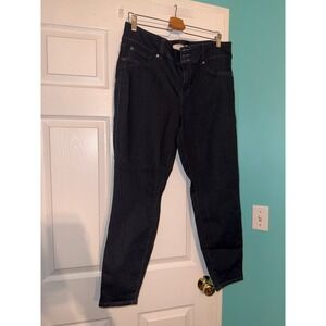 Torrid Denim First At Fit Dark Wash Skinny Jeans Plus Size 18R High Rise Indigo
